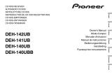 Pioneer DEH-140UBB Manual de usuario