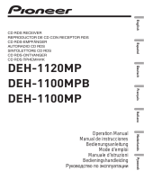 Pioneer deh 1100mpb Manual de usuario