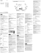 Sony SS-AC3 El manual del propietario