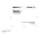 Irox JB913R El manual del propietario