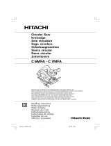 Hitachi Koki C 6MFA El manual del propietario