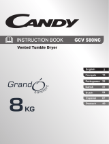 Candy GCV 580NC Manual de usuario