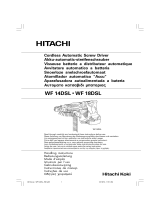 Hitachi WF 18DSL El manual del propietario