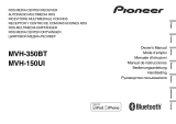 Pioneer MVH-350BT Manual de usuario