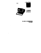 Omega CL-350A Series El manual del propietario