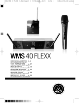 AKG WMS40 FLEXX El manual del propietario