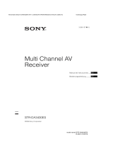 Sony STR-DA3400ES El manual del propietario