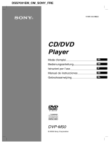 Sony DVP-M50 El manual del propietario