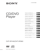 Sony DVP-SR160 El manual del propietario