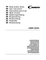 Candy CDIM 5253 Manual de usuario