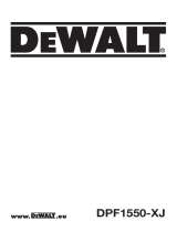 DeWalt DPF1550 Manual de usuario