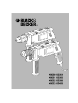 Black & Decker KD355CRE Manual de usuario
