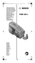 Bosch PMB 300 El manual del propietario