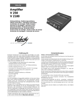 Blaupunkt V 250 / V 2100 El manual del propietario