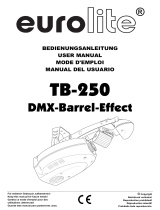 EuroLite TS-255 DMX scanner Manual de usuario
