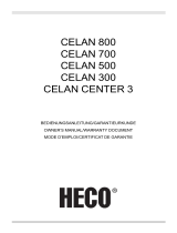 Heco CELAN CENTER 3 El manual del propietario