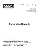 Beem Chromalon Keramik Manual de usuario
