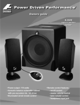 Acoustic Authority A-5640 El manual del propietario