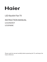 Haier LE32F600C El manual del propietario