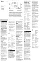 Sony SS-HA1 El manual del propietario