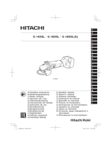 Hitachi G 14DSL Instrucciones de operación