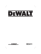 DeWalt DC411 T 1 El manual del propietario