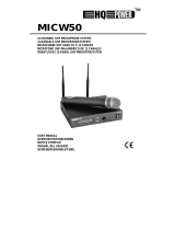 HQ Power MICW50 Manual de usuario