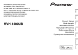 Pioneer MVH-1400UB Manual de usuario