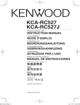 Kenwood KCA-RC527J El manual del propietario