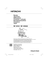 Hitachi M12SA2 El manual del propietario