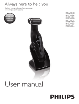 Philips Bodygroom BG2024 Manual de usuario