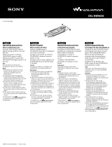 Sony CKL-NWS630 El manual del propietario
