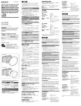Sony VCL-D0746 El manual del propietario