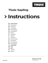 Thule Sapling Elite El manual del propietario