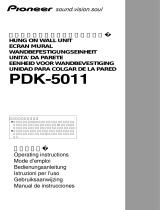 Pioneer PDK-5011 El manual del propietario