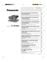 Panasonic TY-42TM6V Instrucciones de operación