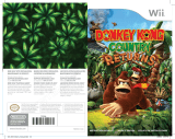 Nintendo WII DONKEY KONG COUNTRY RETURNS El manual del propietario