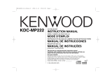 Kenwood KDC-MP222 Manual de usuario