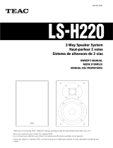 TEAC LS-H220 El manual del propietario