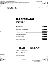 Sony ST-SDE700 El manual del propietario