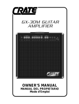 Crate GX-30M El manual del propietario
