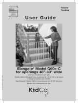 Kidco G60e-C Elongate Guía del usuario