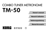 Korg TM-50C El manual del propietario