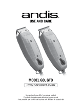 Andis GTO Guía del usuario