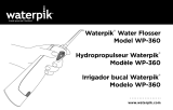 Waterpik WP 360 E El manual del propietario