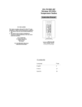 La Crosse Technology WS-7013BZ Manual de usuario