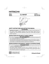 Hitachi CJ 90VST Manual de usuario