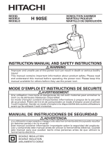 Hitachi H90SE Manual de usuario