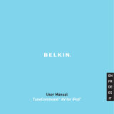 Belkin TUNECOMMANDTM AV POUR IPOD #F8Z065EA El manual del propietario