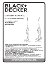 Black & Decker BDH3600SV Manual de usuario
